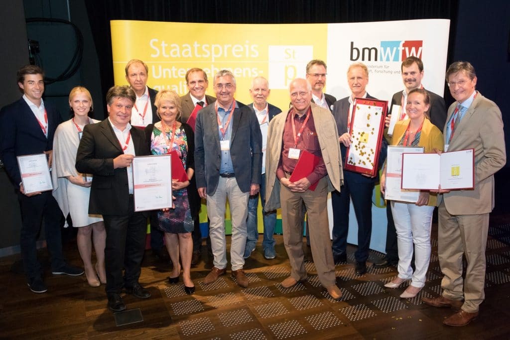 Quality Austria Winners Conference und Verleihung Staatspreis Unternehmensqualitaet